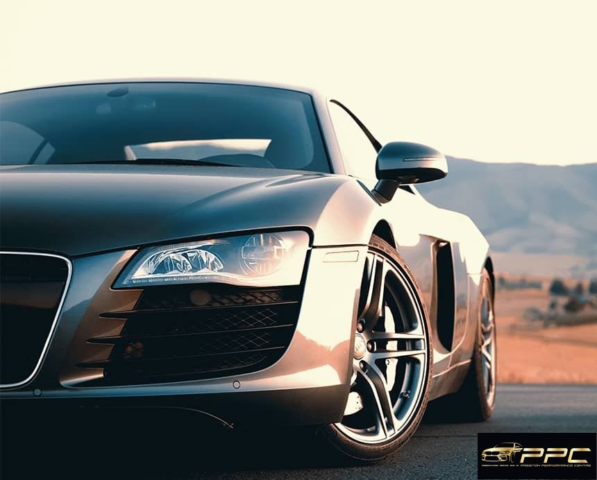 Audi Front to Side View Audi Front to Side View